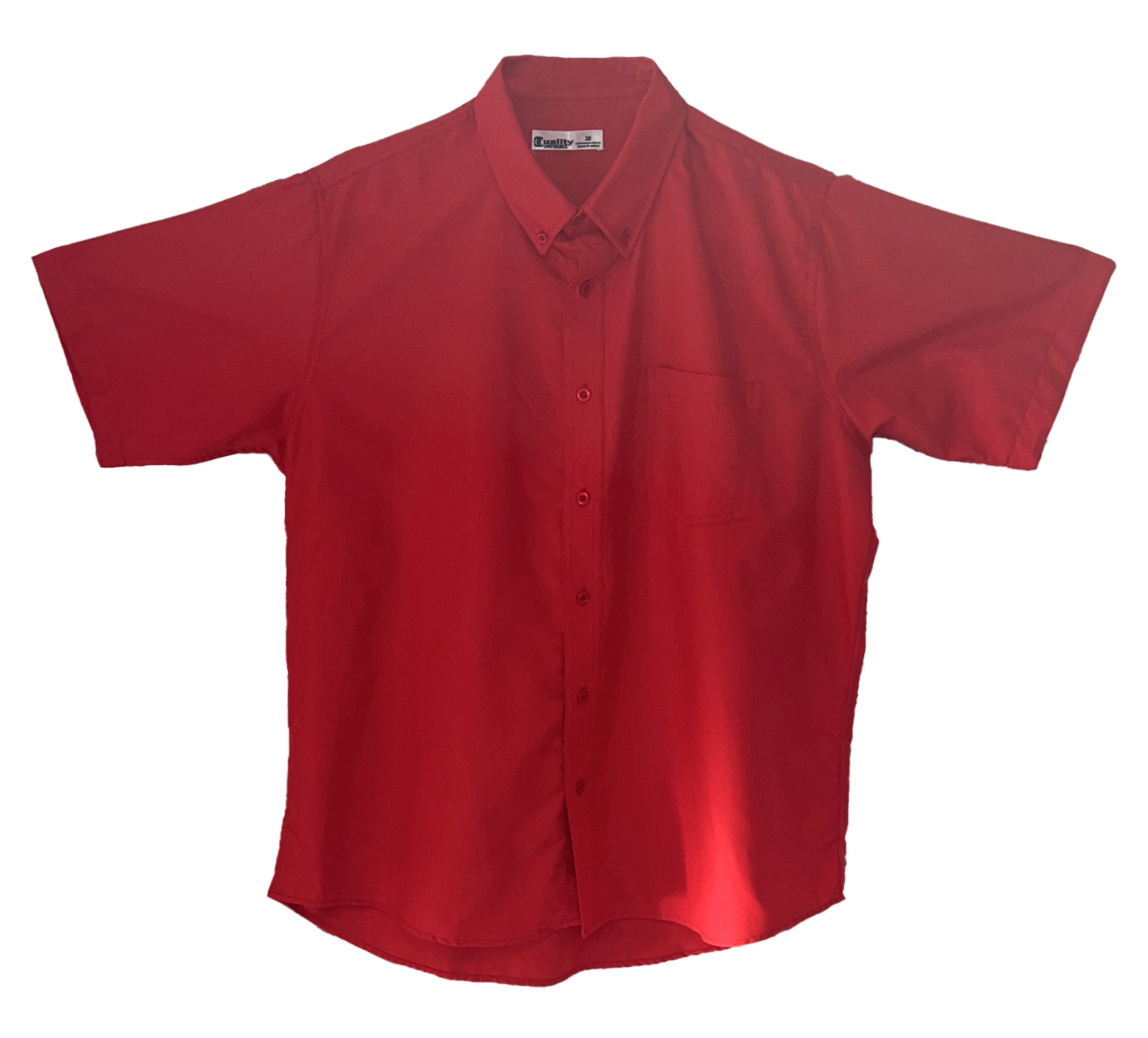 Blusa Manga Corta Roja Ambassador – QCuality Uniformes