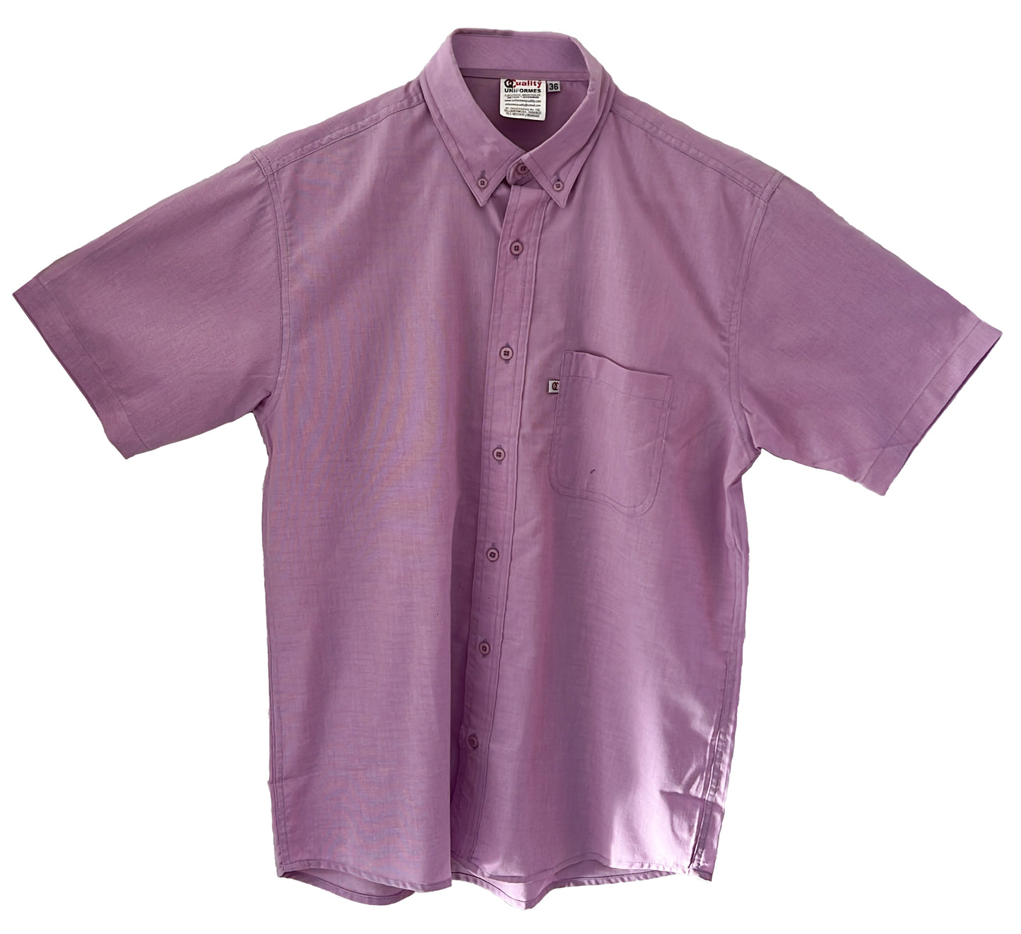 Camisa Manga Corta Magenta