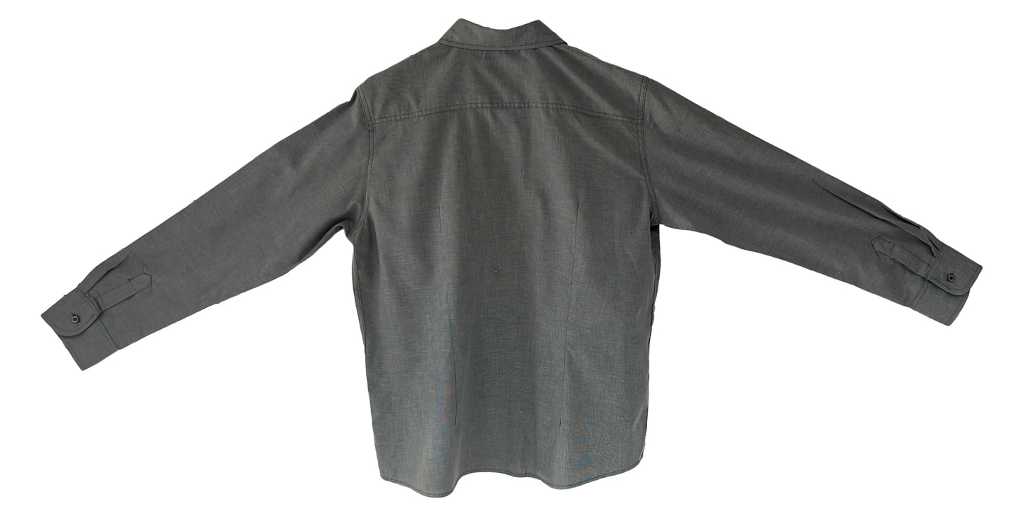 Blusa Manga Larga Gris